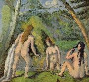 Paul Cezanne, Drei badende Frauen